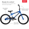 20 in. Rock It Kids Bike for Boys Ages 5 and up, Child, Royal Blue