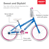 20 in. Sea Star Kids Bike for Girls Ages 5 and up, Child, Blue and Pink