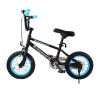 12" BMX Bike Blue Carbon Steel Frame High-gel Butyl Tires Non-slip