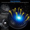 5.75In LED Headlight Motorcycle Projector Headlamp Fit for Harley Dyna Sportster Iron 883 Street Rod Street Bob Softail Deuce Custom Super Wide Glide