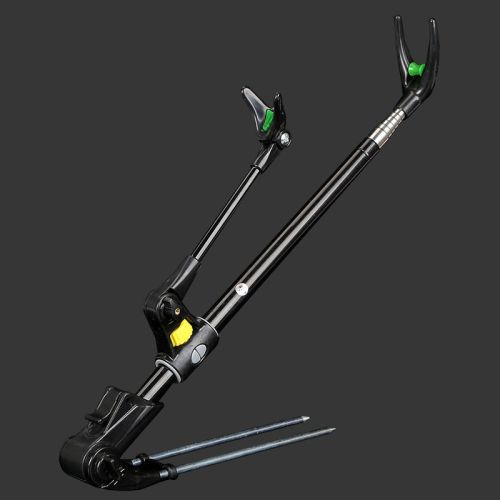 Stainless Steel Roughened Fishing Rod Turret Bracket Roughened Black Diamond