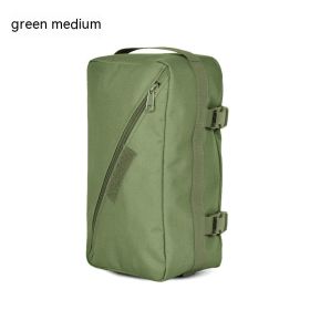 Multifunctional Storage Cycling Portable Travel Bag (Option: Green Medium)