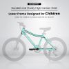 S20101 Ecarpat 20 Inch Kids Bike, Boys Girls Mountain Bike Ages 8-12, 7 Speed Teenager Children Kids' Bicycles, Front Suspension Disc U Brake, 14 Inch