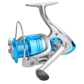 Tossing Fishing Reel ABS Spool Metal Lure Spinning Reel (Option: Blue Left Right Hand Exchange-3000series)
